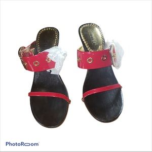 Red Amanda Heels 4/45